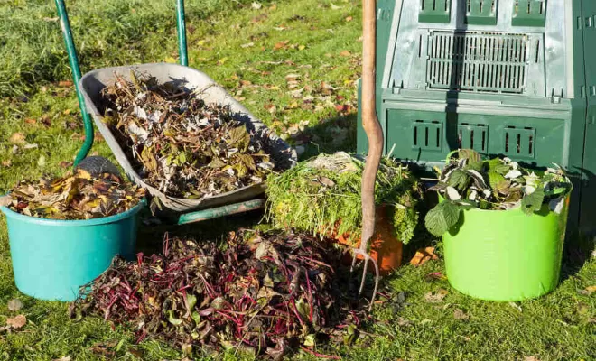 Évacuation de déchets verts, Parthenay, Demestre Elie